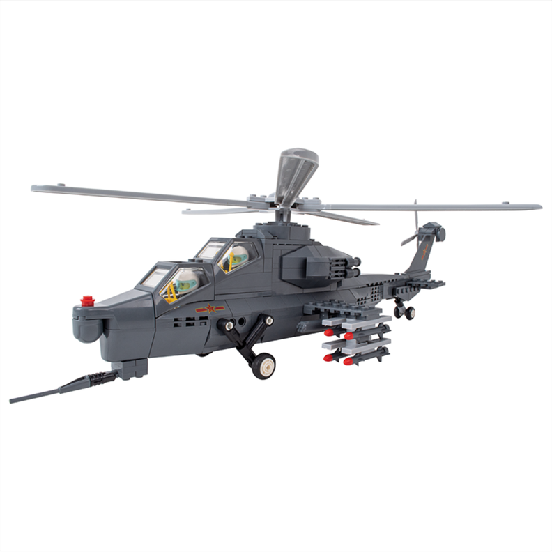 HELICOPTERO WZ-10 ARMABLE-0