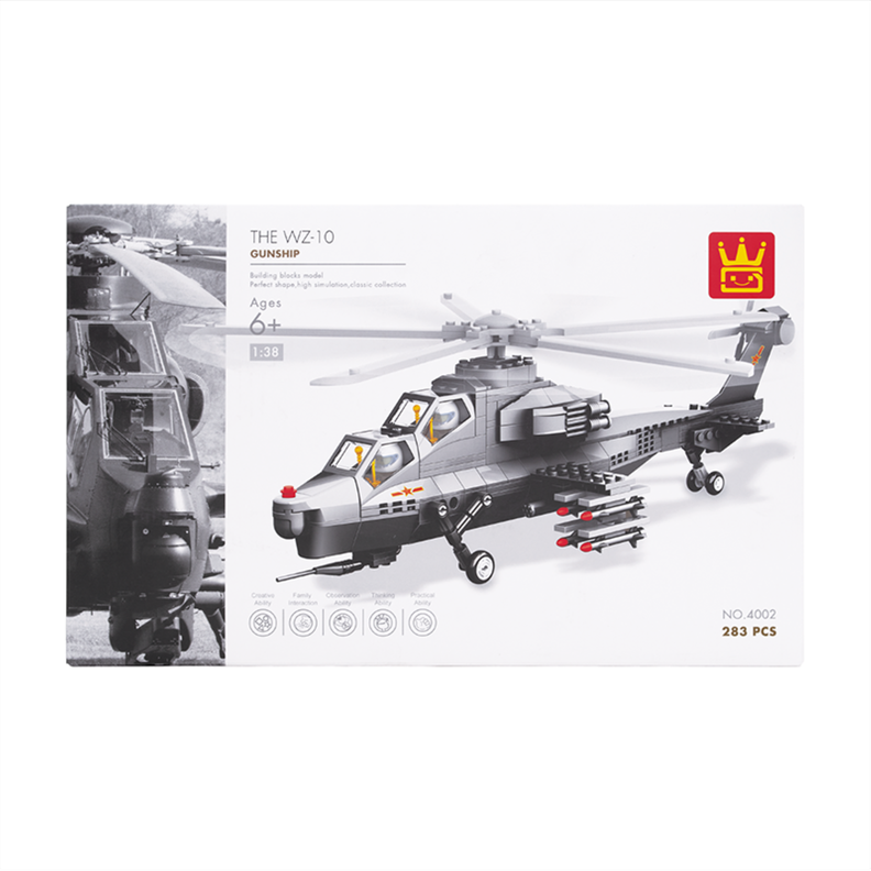 HELICOPTERO WZ-10 ARMABLE-2