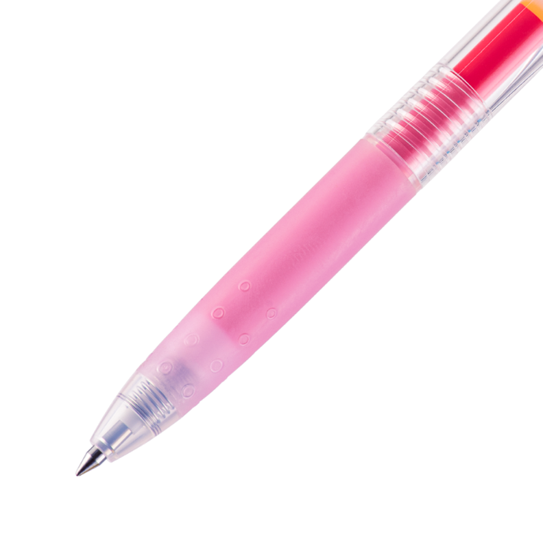 12 un. Lapiz Gel Pop´lol Baby Pink 0.5 mm.-3
