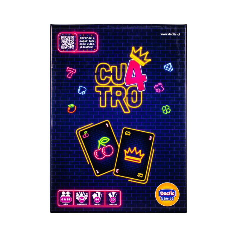 Juego Cuatro Dactic-0