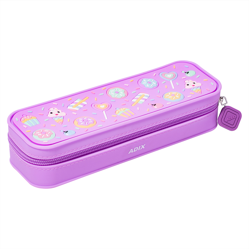 Estuche Escolar (246) ADIX Morado