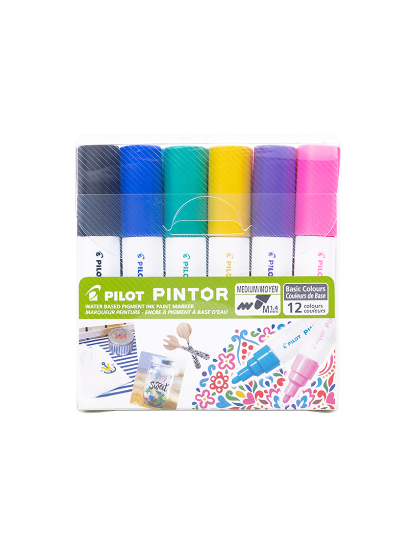 PINTOR SET COLORES SURTIDOS PUNTA MEDIA-0