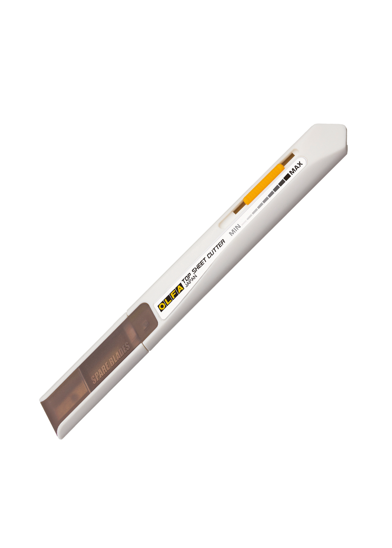 CUCHILLO 6 MM. CON REGULADOR DE PROFUNDIDAD DE CORTE + 2 REPUESTOS.-0