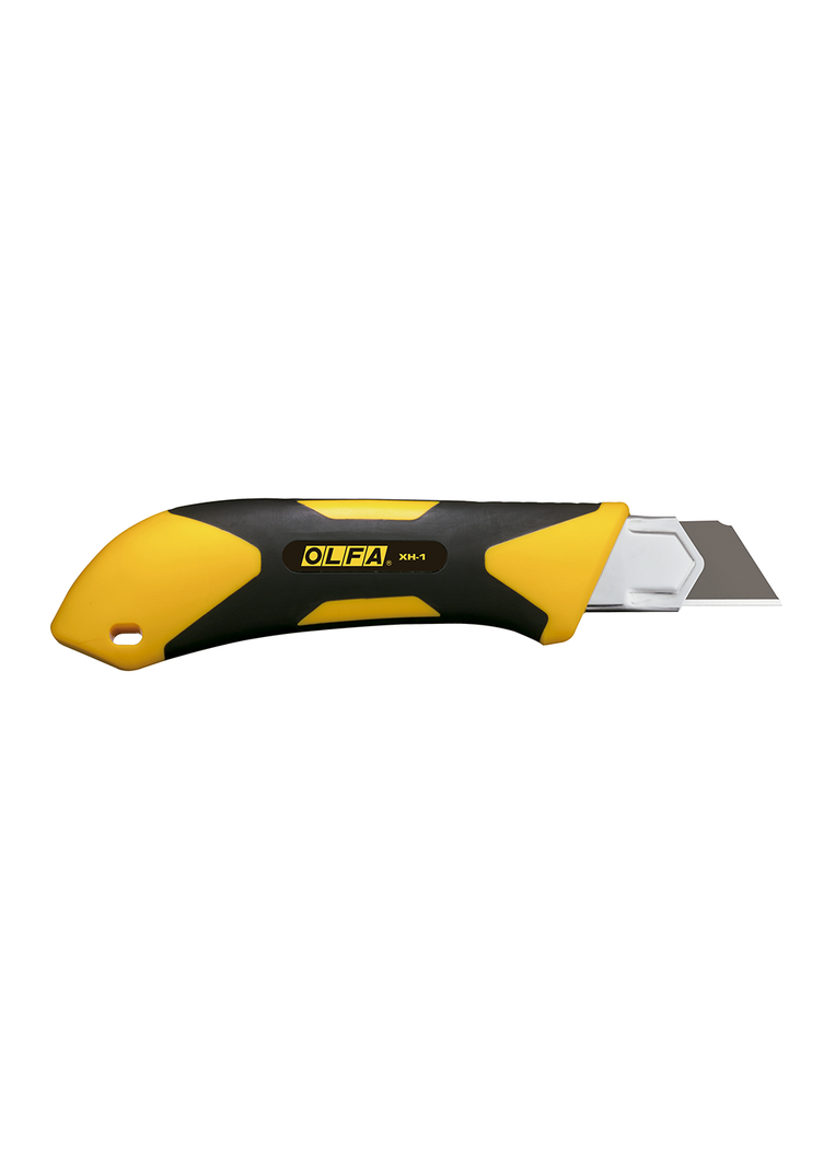CUCHILLO EXTRA FUERTE ANTIDESLIZANTE SEGURO MANUAL 25 MM-1