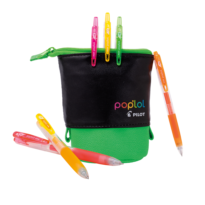 POP´LOL 0.7 C/ESTUCHE RETRÁCTIL VERDE 6 U-0