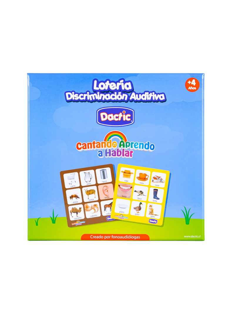 Loteria Disc. Auditiva CANTANDO (004) DACTIC