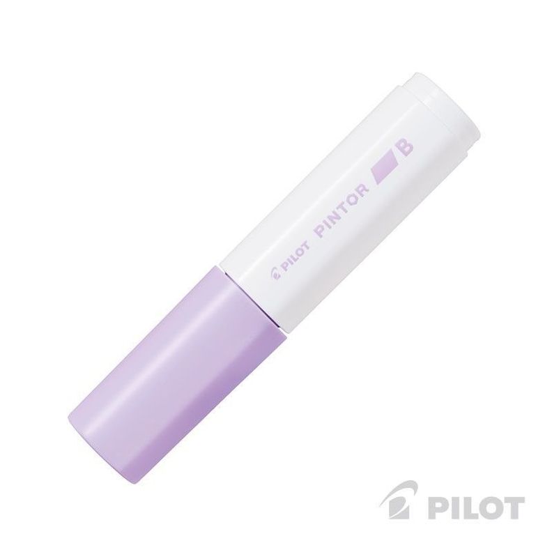 Marcador PINTOR Biselado Violeta Pastel-0