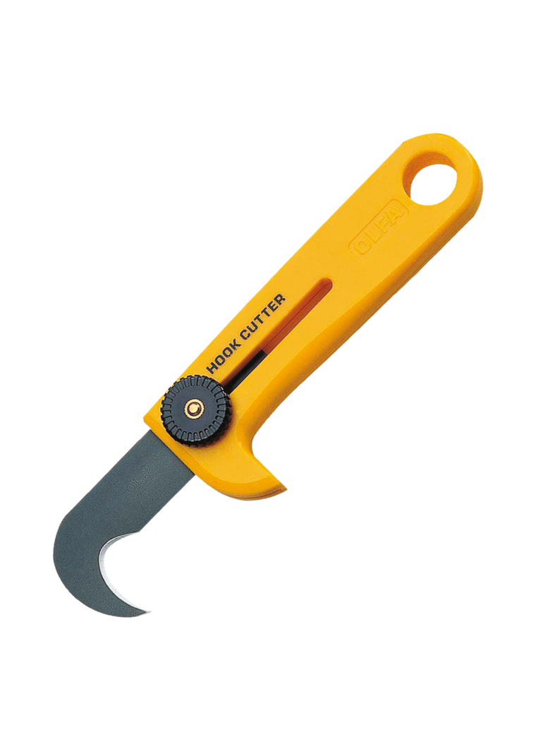 CUCHILLO GANCHO DE ACERO INOXIDABLE CORTA CINTAS DE NYLON-0