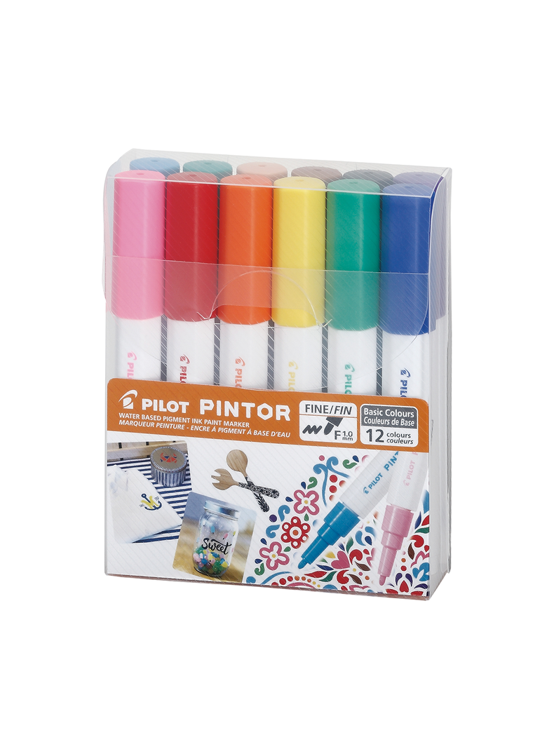 PINTOR SET COLORES SURTIDOS PUNTA FINA-0
