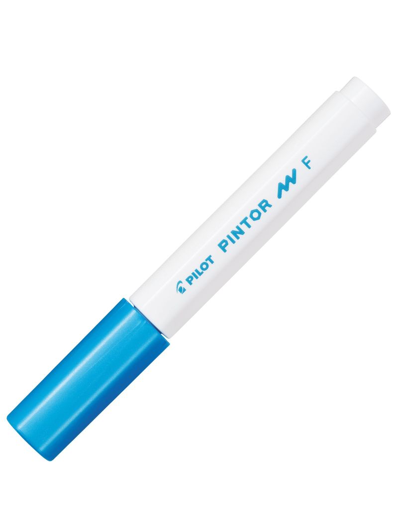 MARCADOR PINTOR FINO AZUL METÁLICO-0