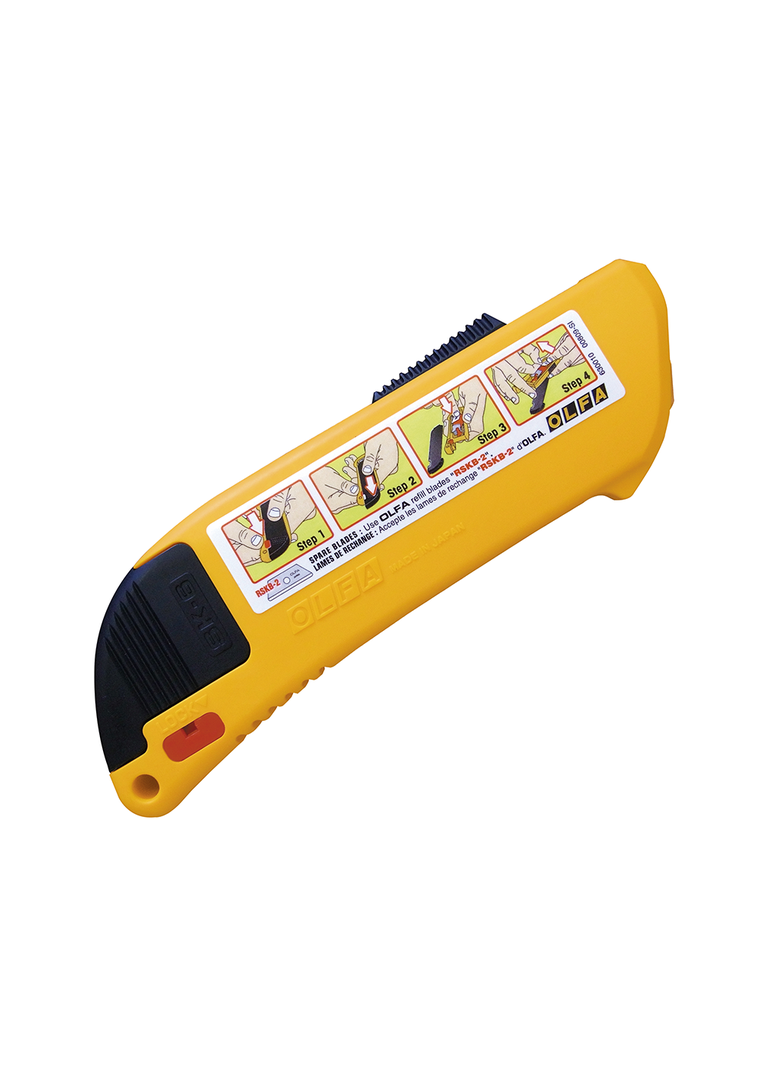 CUCHILLO DE SEGURIDAD AUTO-RETRÁCTIL CON DOBLE SISTEMA DE SEGURIDAD SK-6. 1U.-1