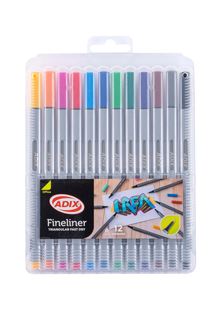 Fineliner 12 unidades-0