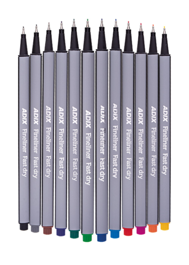 Fineliner 12 unidades-2