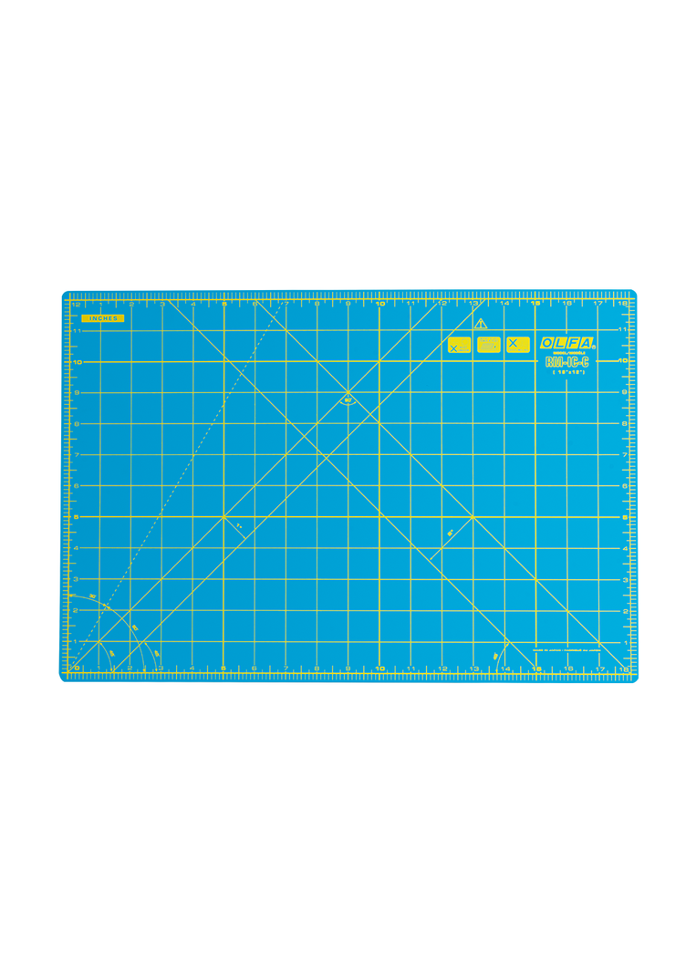 PLANCHA SALVACORTES 45X30CM COLOR AQUA.