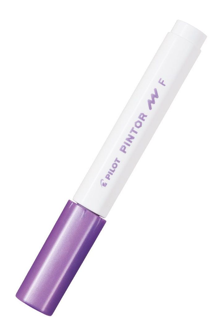 MARCADOR PINTOR FINO VIOLETA METÁLICO-0