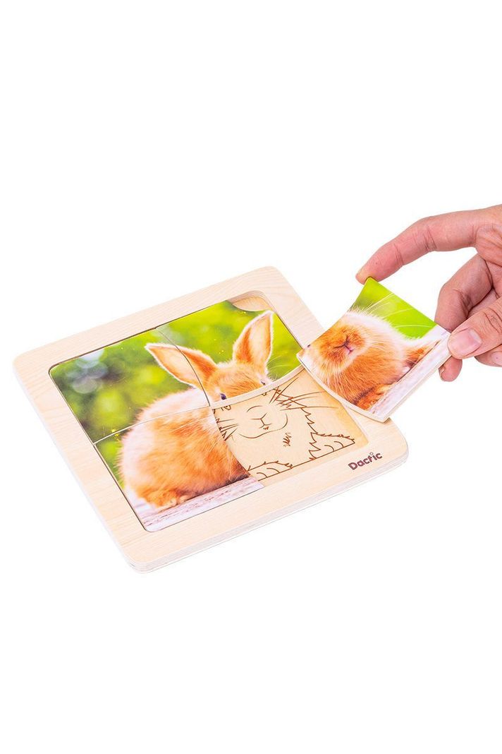 PUZZLE CONEJO DE MADERA-2