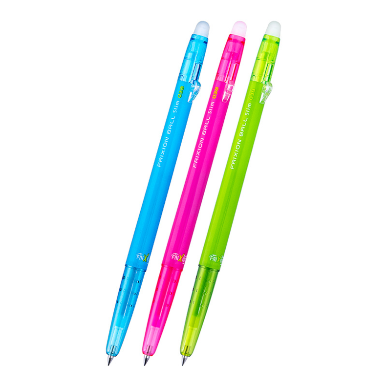 SET LÁPICES GEL FRIXION SLIM 3 U-0