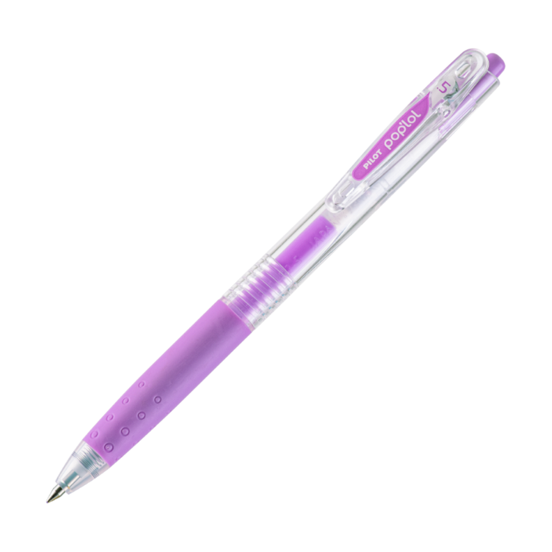 12 un. Lapiz Gel Pop´lol Violeta Pastel 0.5 mm.-0