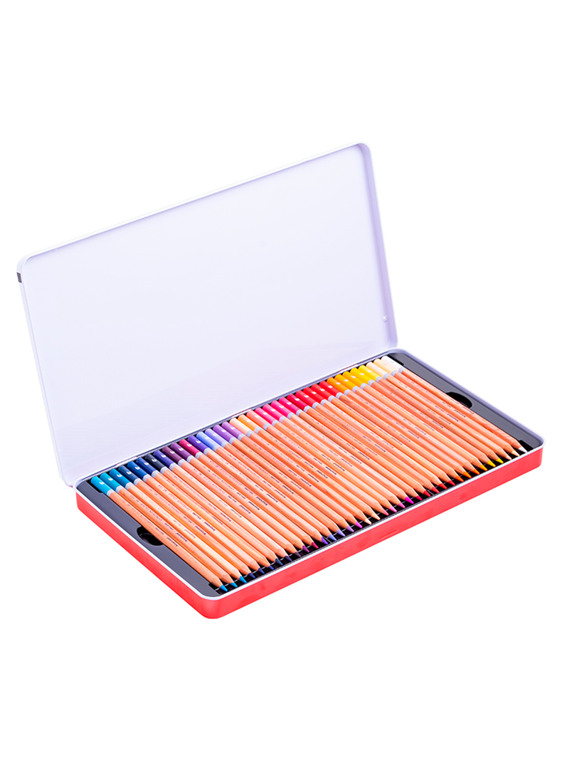 LÁPICES EXPRESSION 72 COLORES CAJA METÁLICA-0