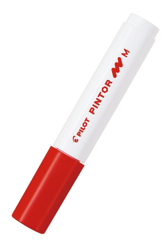 MARCADOR PINTOR MEDIO ROJO-0