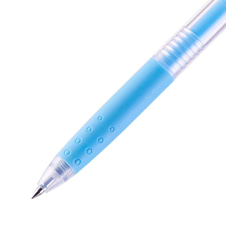 12 un. Lapiz Gel Pop´lol Azul Pastel 0.5 mm.-2