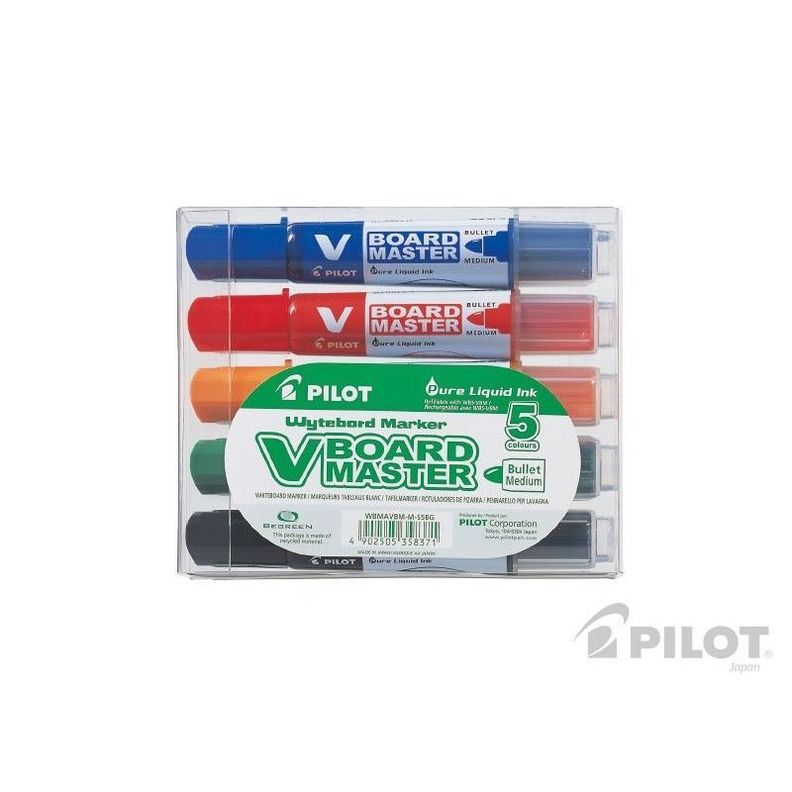 Marcador Pizarra V BOARD MASTER Set 5u-0
