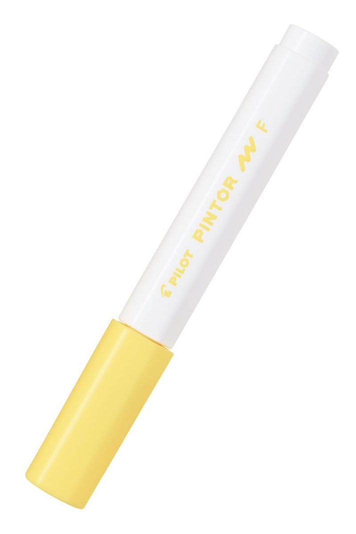 MARCADOR PINTOR FINO AMARILLO-0