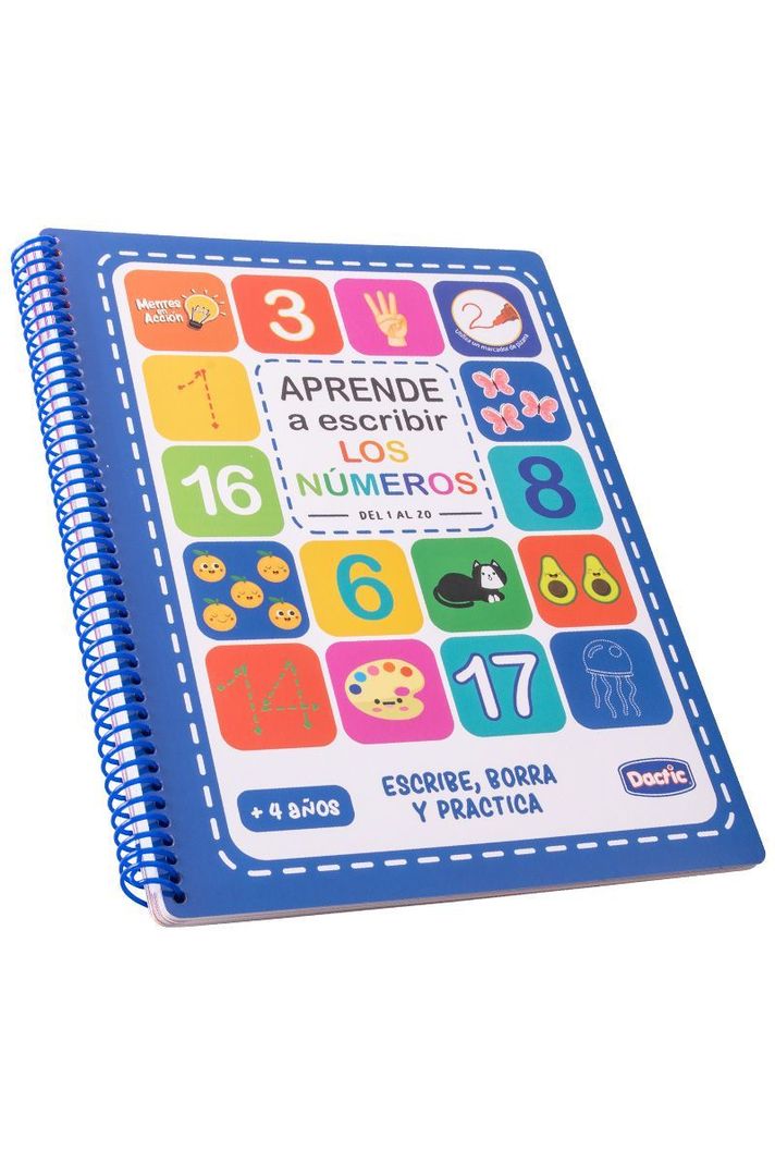 LIBRO APRENDE A ESCRIBIR LOS NUMEROS Surtido