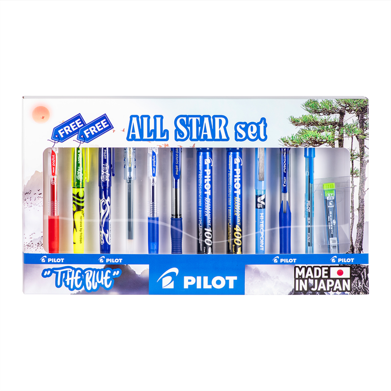 Set Lapices All Star The Blue 10 un.-0