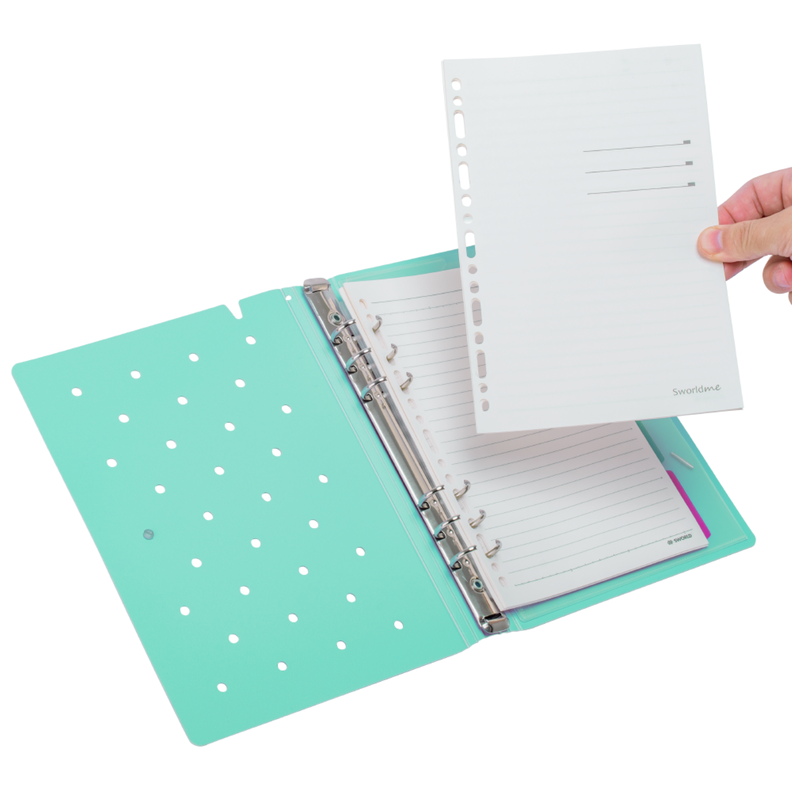 Agenda A5 Calipso Tapa Pin  6 Anillos-3