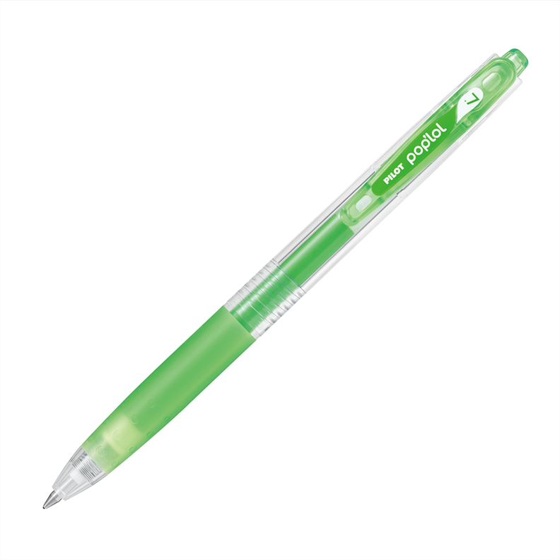 12 un. Lapiz Gel Pop´lol Neon Verde 0.7 mm.-0
