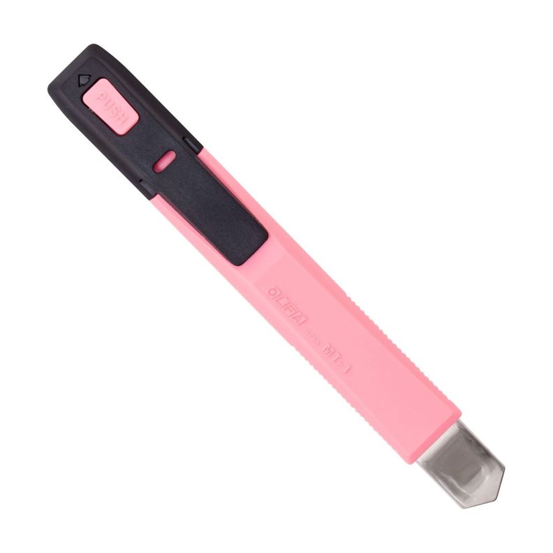 CUCHILLO DE 12,5 MM. ROSADO-0