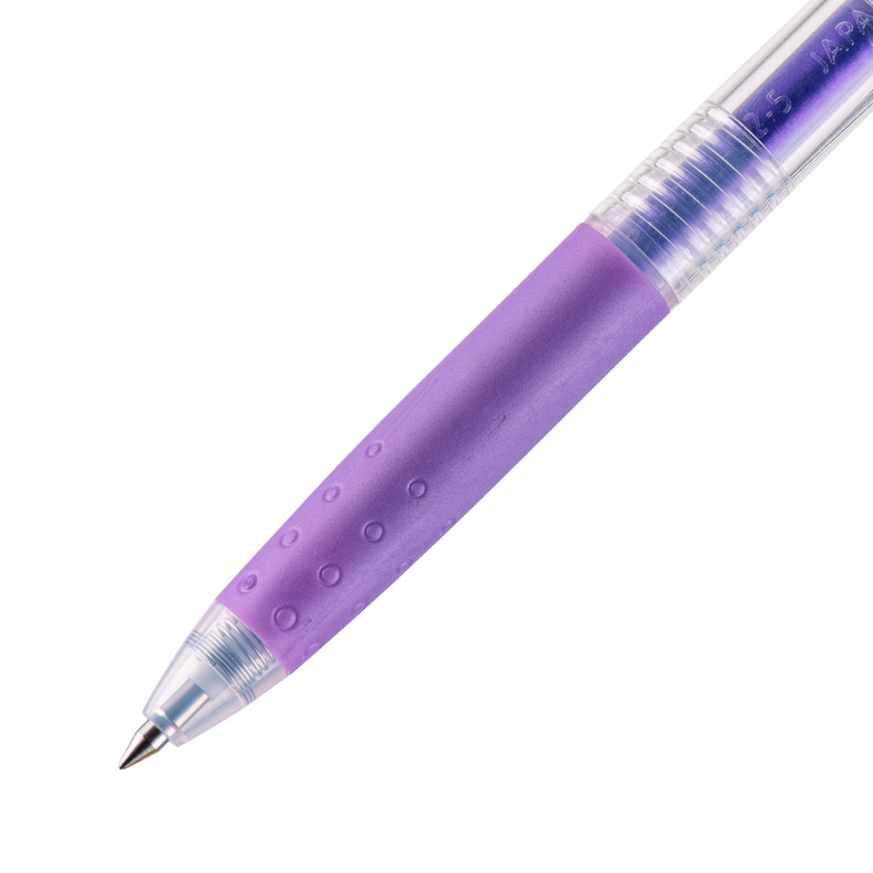 12 un. Lapiz Gel Pop´lol Violeta Metalico 0.5 mm.-2