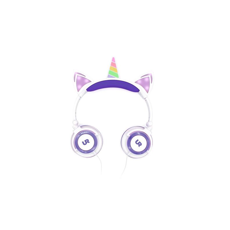 Audifonos Unicornio Headset Alambrico para Niños LED-0