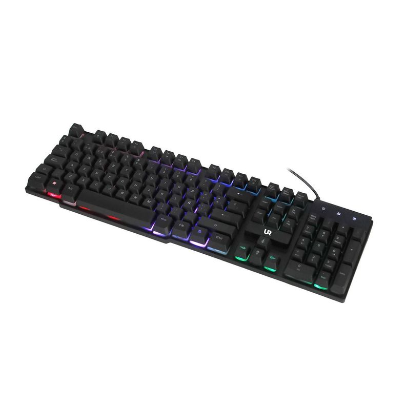 Kit Gamer Teclado Mouse y Mousepad XL Conexion USB-3