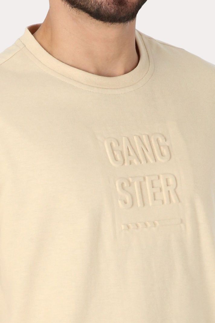 Polera Mc Básica  Gunga Beige Gangster-2