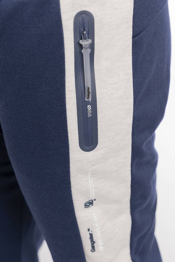 Buzo Loopback Azul Gangster-2