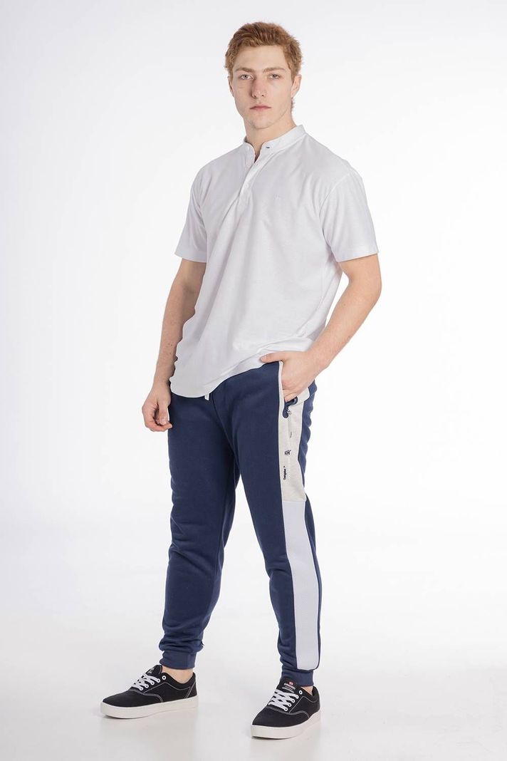 Buzo Loopback Azul Gangster-4
