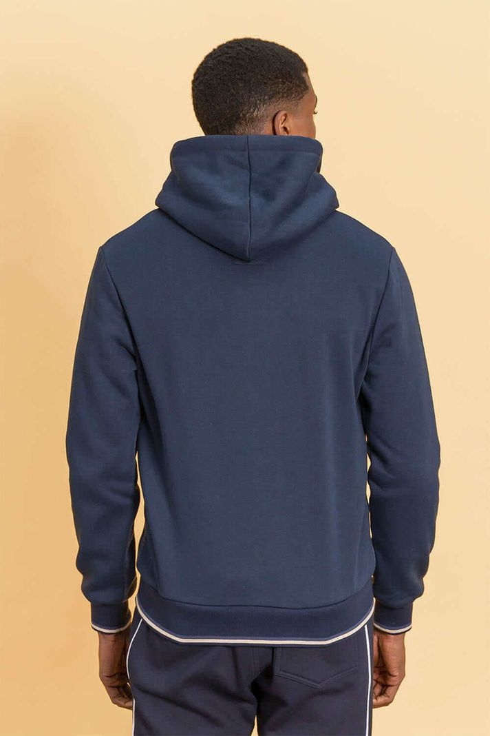 Polerón Full Zipper Fleece Cord Azul Gangster-1