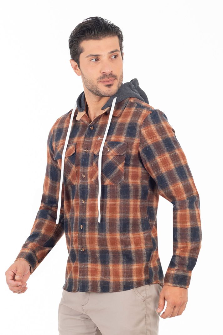 Camisa Ml Franela Grizzly Cafe Gangster-2