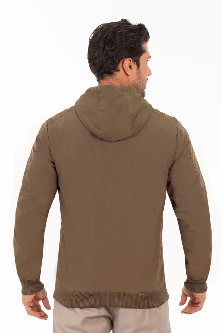 Cortaviento Reversible Flip Verde Oliva Gangster-2