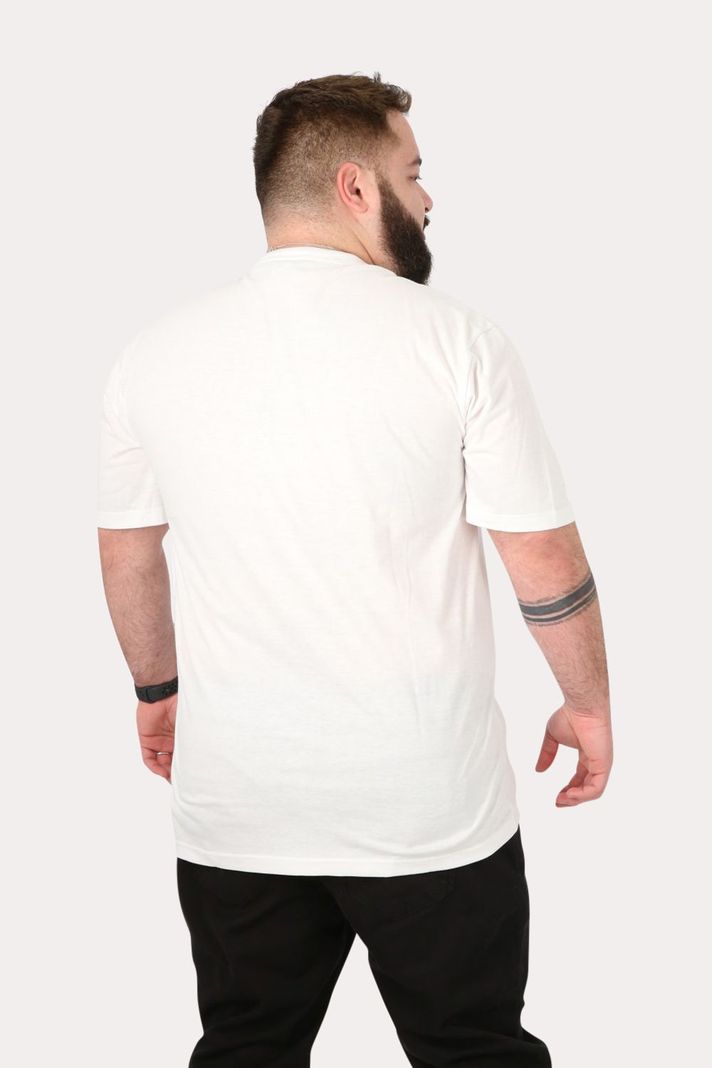 Plus Polera Mc Básica  Paraty Blanco Gangster-1