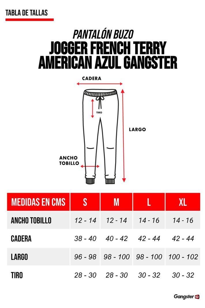 Buzo American Azul Gangster-5
