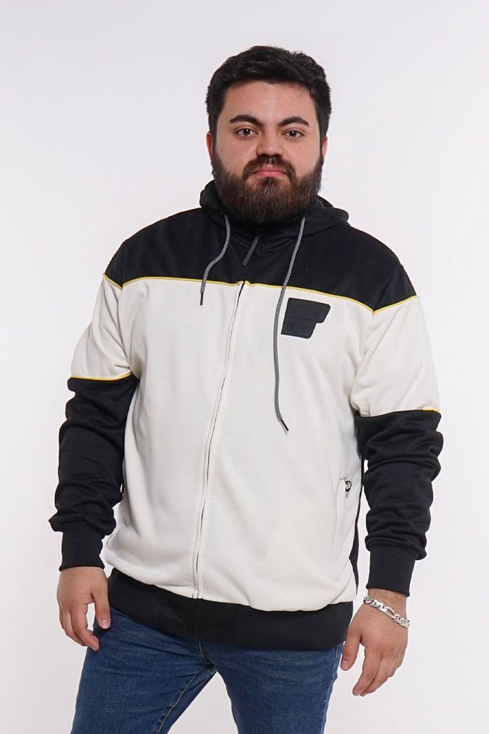 Plus Poleron Full Zipper Evolution Negro-0