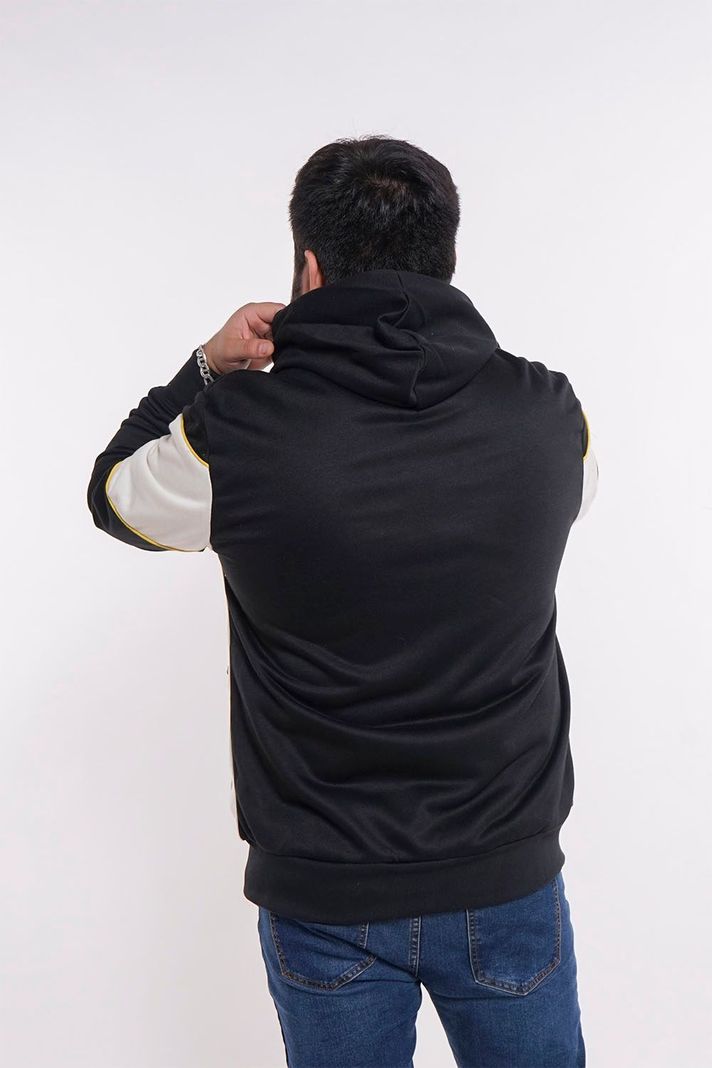Plus Poleron Full Zipper Evolution Negro-1