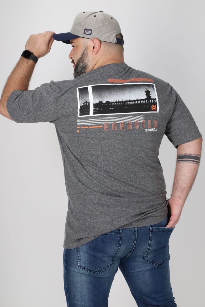 Plus Polera Mc Básica City Gris Gangster-1
