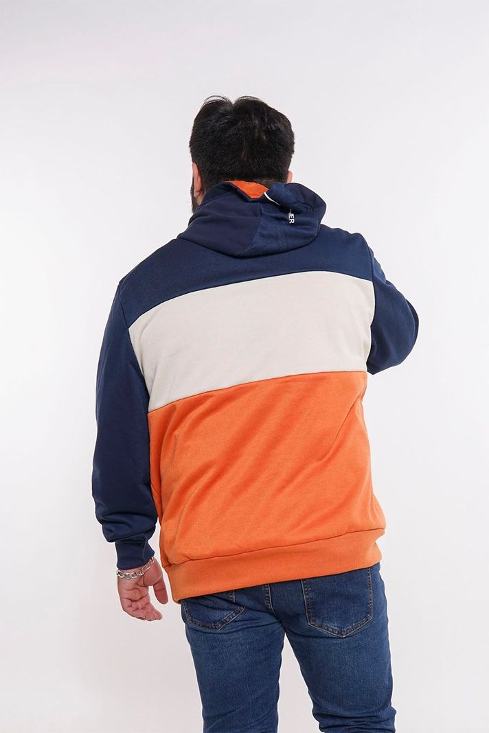 Plus Poleron Hoodie La Beach Naranjo Gangster-1