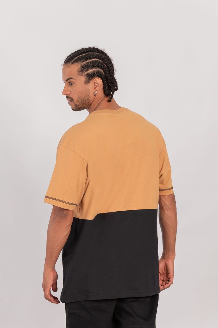 Polera Mc Especial Bicol Café Overcore-1