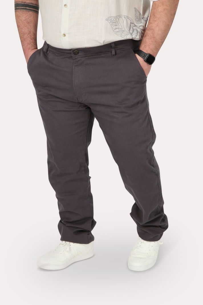 Plus Pantalon Jogger Liso 0 Gris Gangster-0
