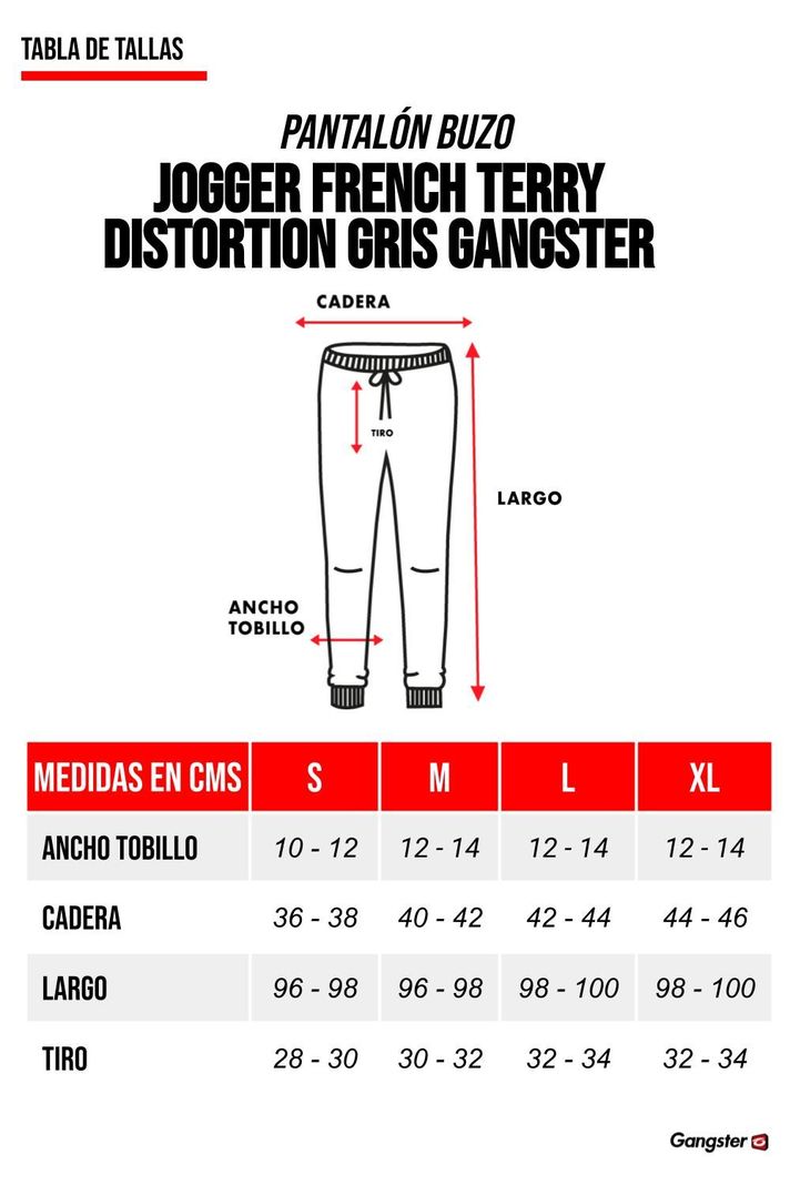 Buzo Distortion Gris Gangster-5